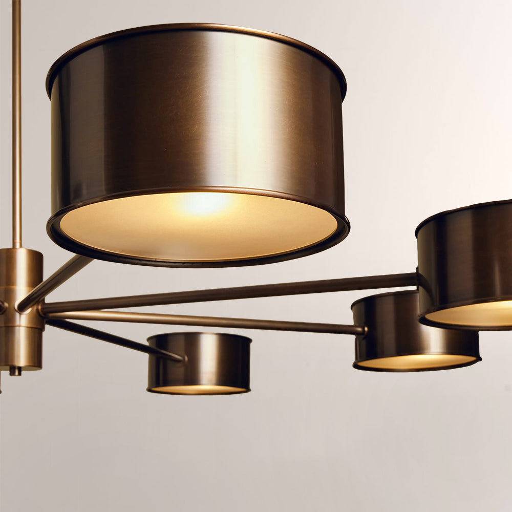 Daphna Metal Round Chandelier