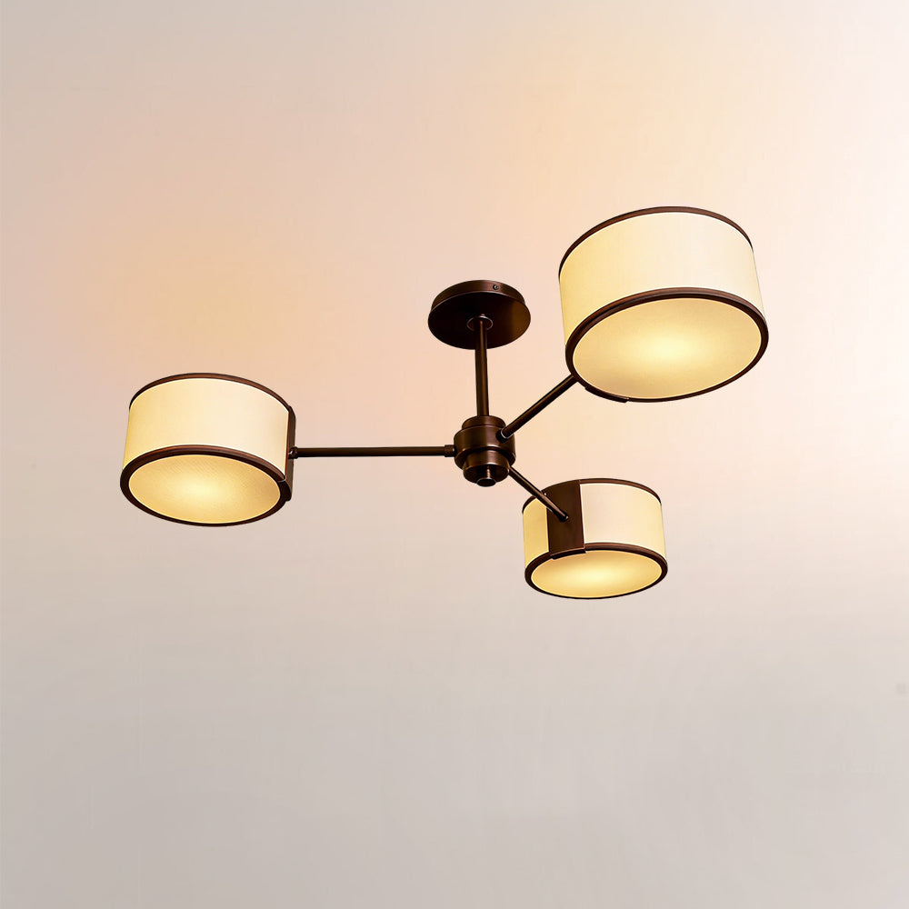 Daphna 3-Light Semi-Flush Mount