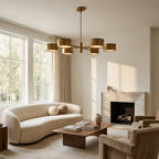 Daphna Metal Round Chandelier
