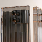 Delsia Fluted Glass Wall Sconce