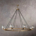 Demaret Round Crystal Chandelier 60"