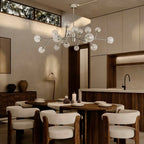 Dinah Glass Medium Chandelier