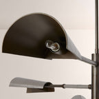 Edward Linear Leather Chandelier