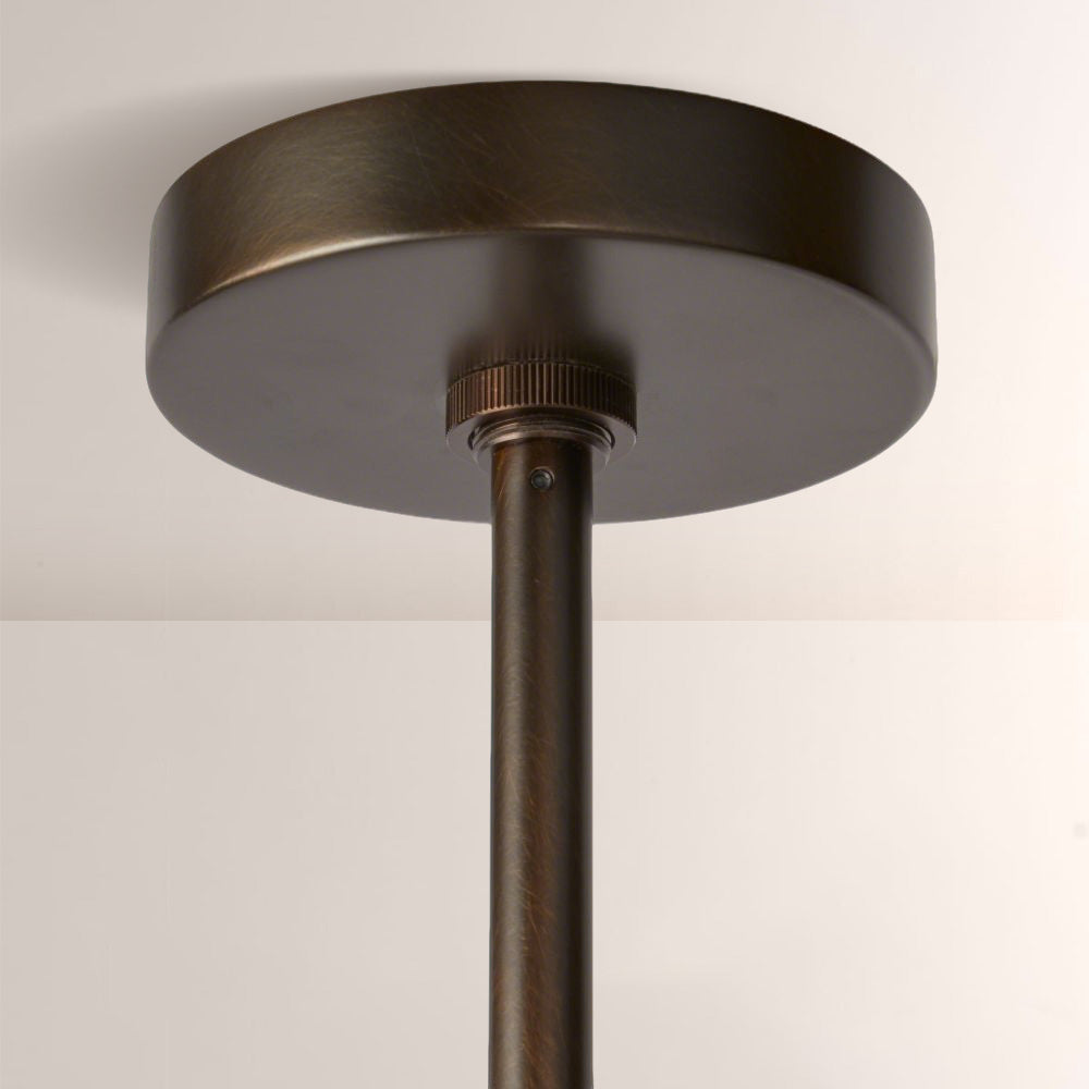 Edward Linear Leather Chandelier