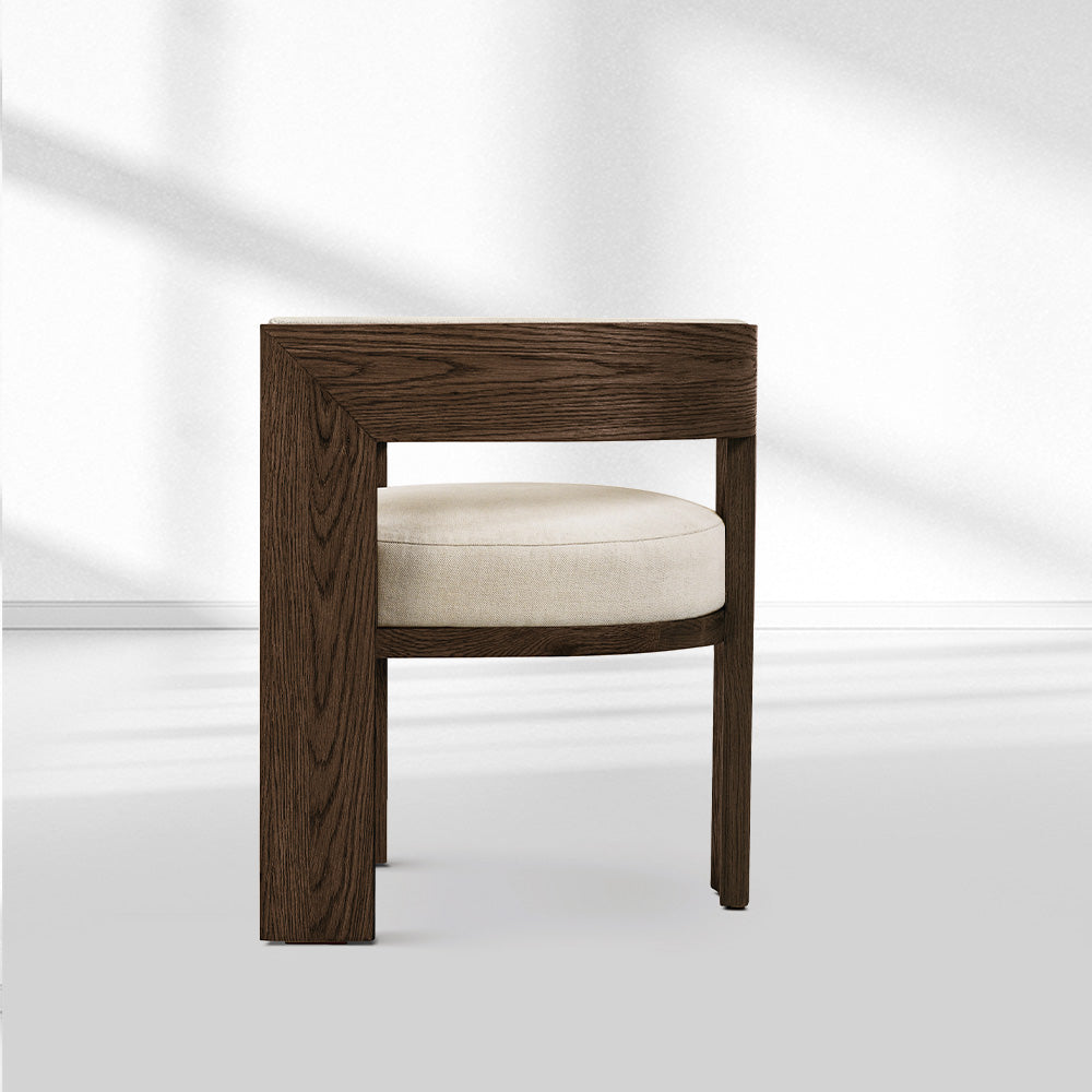 Elgin Fabric Dining Armchair
