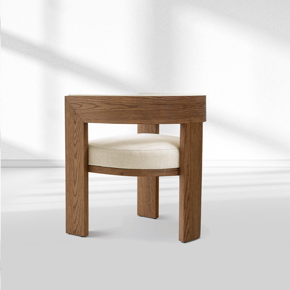 Elgin Fabric Dining Armchair