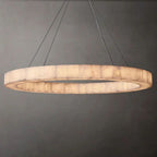 Richel Calcite Round Chandelier 31"40"60"