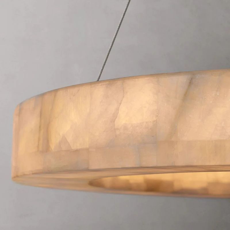Richel Calcite Round Chandelier 31"40"60"