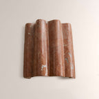 Faience Sculptural Marble Wall Sconce