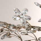 Fiora Crystal Floral Flush Mount
