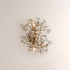 Fiora Crystal Blossom Wall Sconce