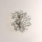 Fiora Crystal Blossom Wall Sconce