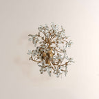 Fiora Crystal Blossom Wall Sconce