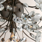 Fiora Crystal Blossom Wall Sconce