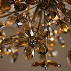 Fiora Crystal Floral Flush Mount