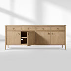 Fraboutiq 4-door Sideboard with Drawers