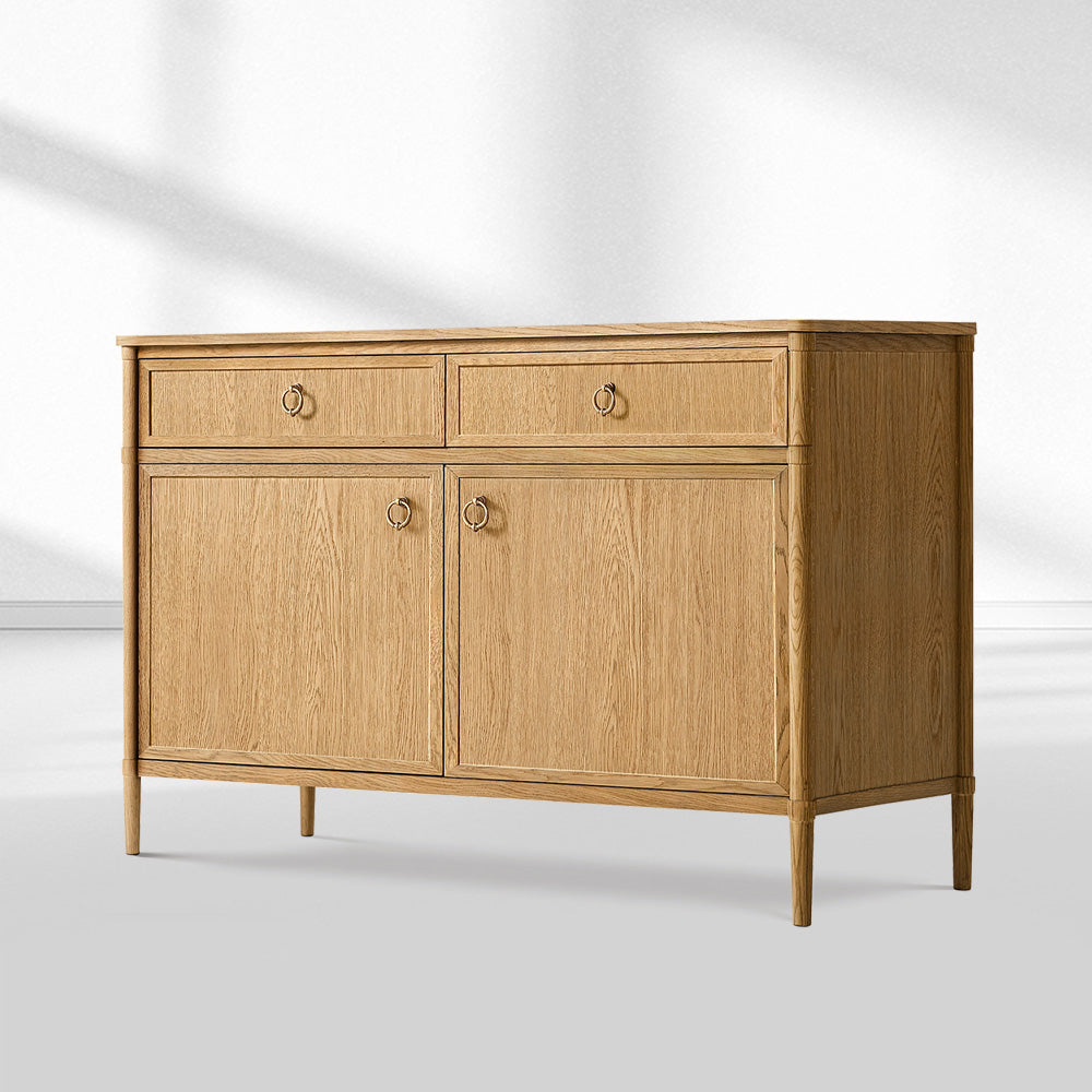 Fraboutiq Double-Door Sideboard with Drawers