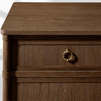 Fraboutiq Double-Door Sideboard with Drawers