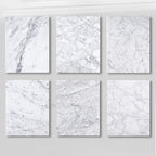 Fraboutiq Marble 4-door Sideboard with Drawers
