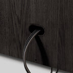 Fraboutiq Marble Double-Door Sideboard with Drawers
