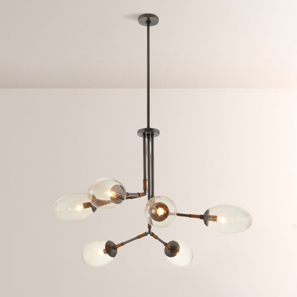 Frances Glass Chandelier