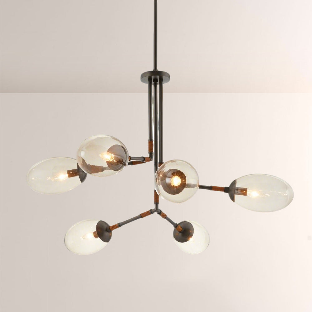 Frances Glass Chandelier