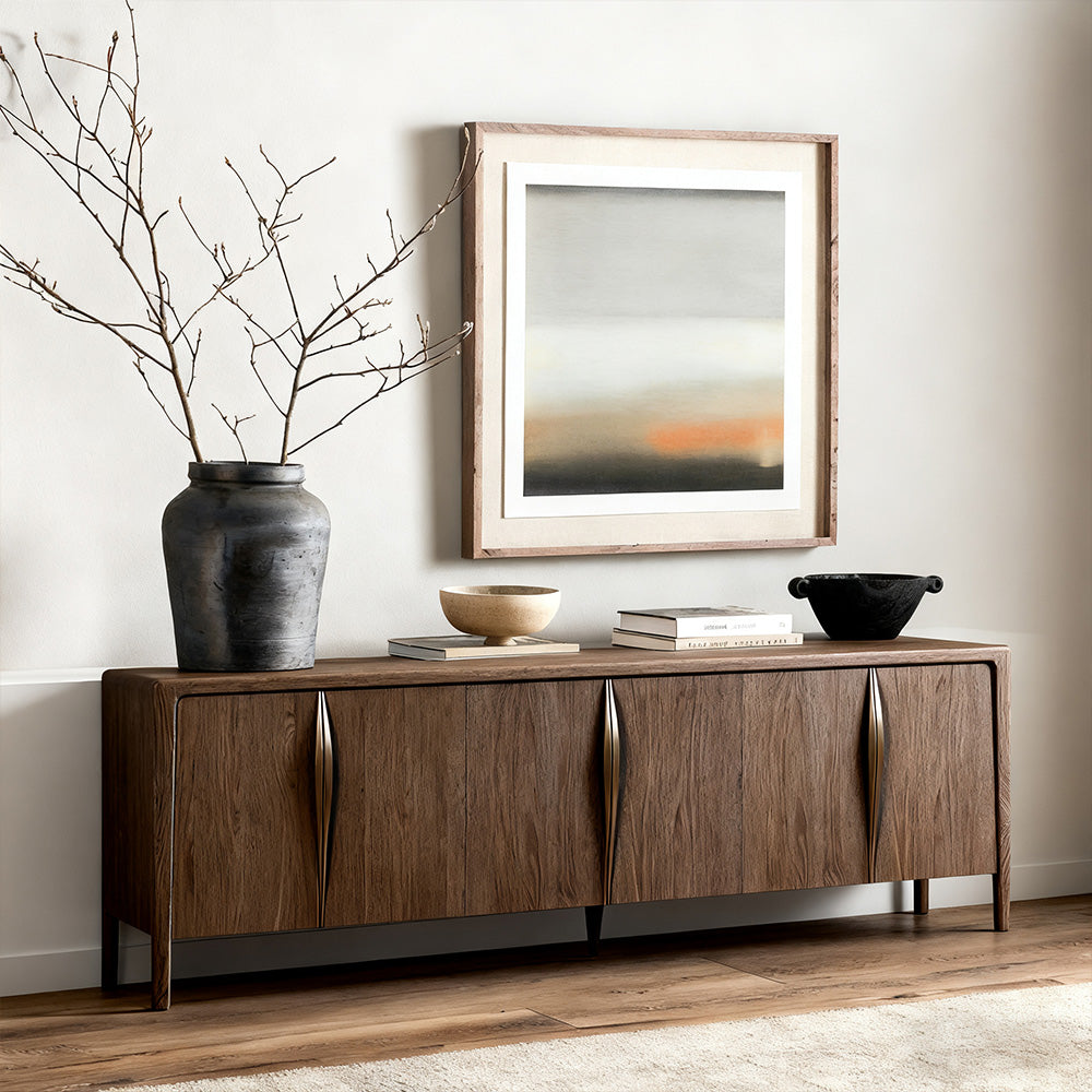 Gaelex Oak 6-door Sideboard