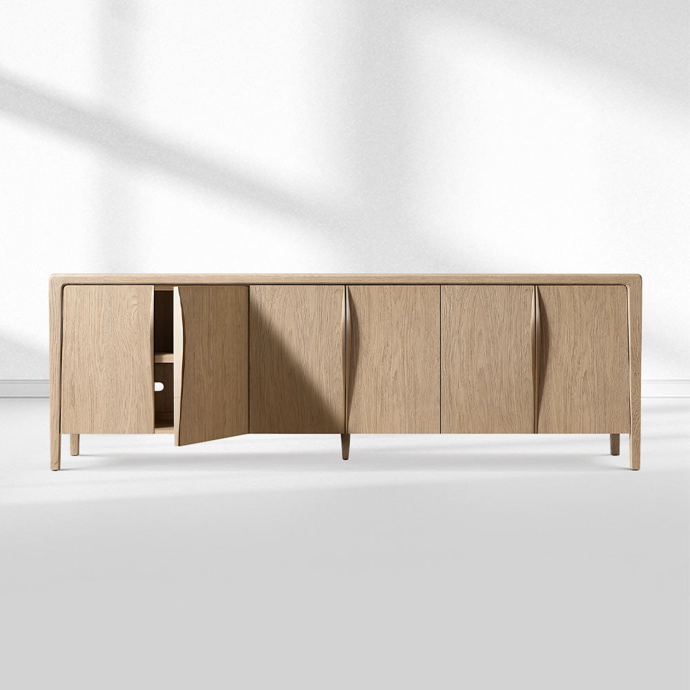 Gaelex Oak 6-door Sideboard
