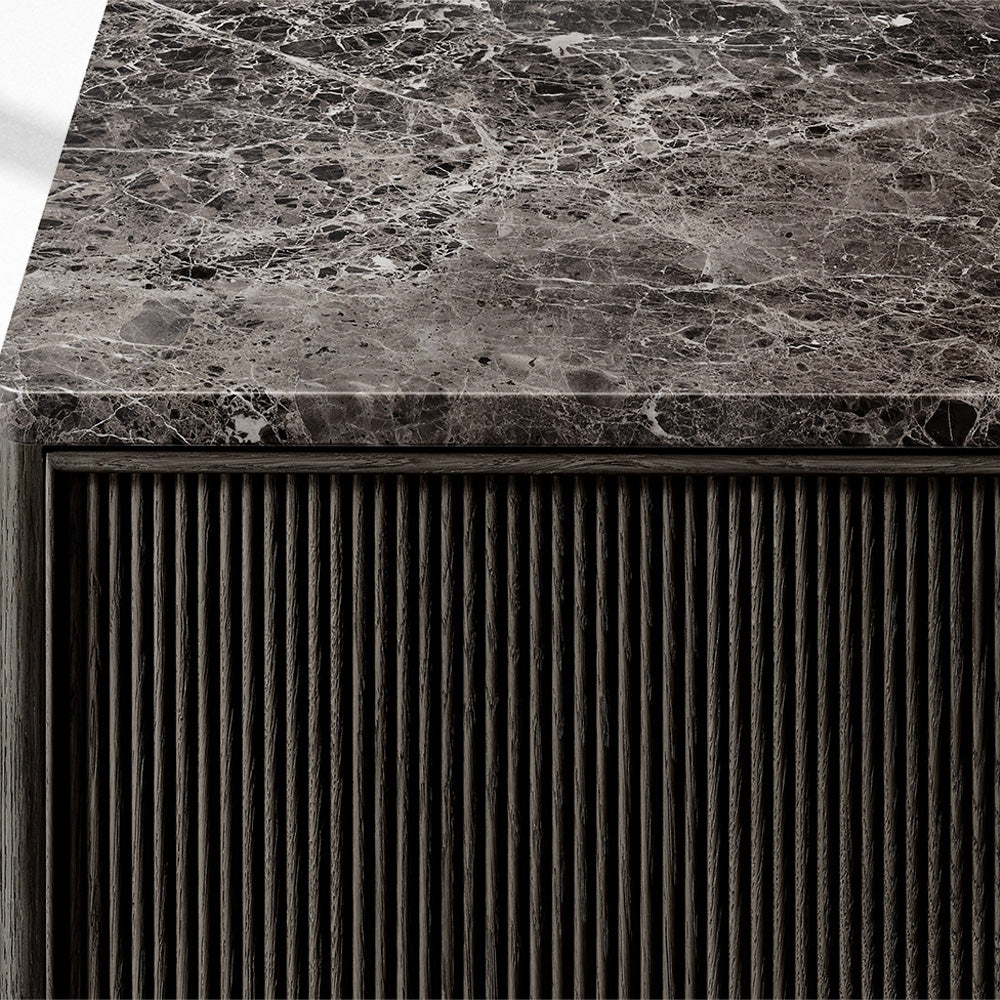 Genprestige Emperador Reeded 4-door Sideboard