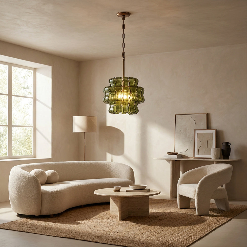 Ghiaccia Glass Sphere Pendant