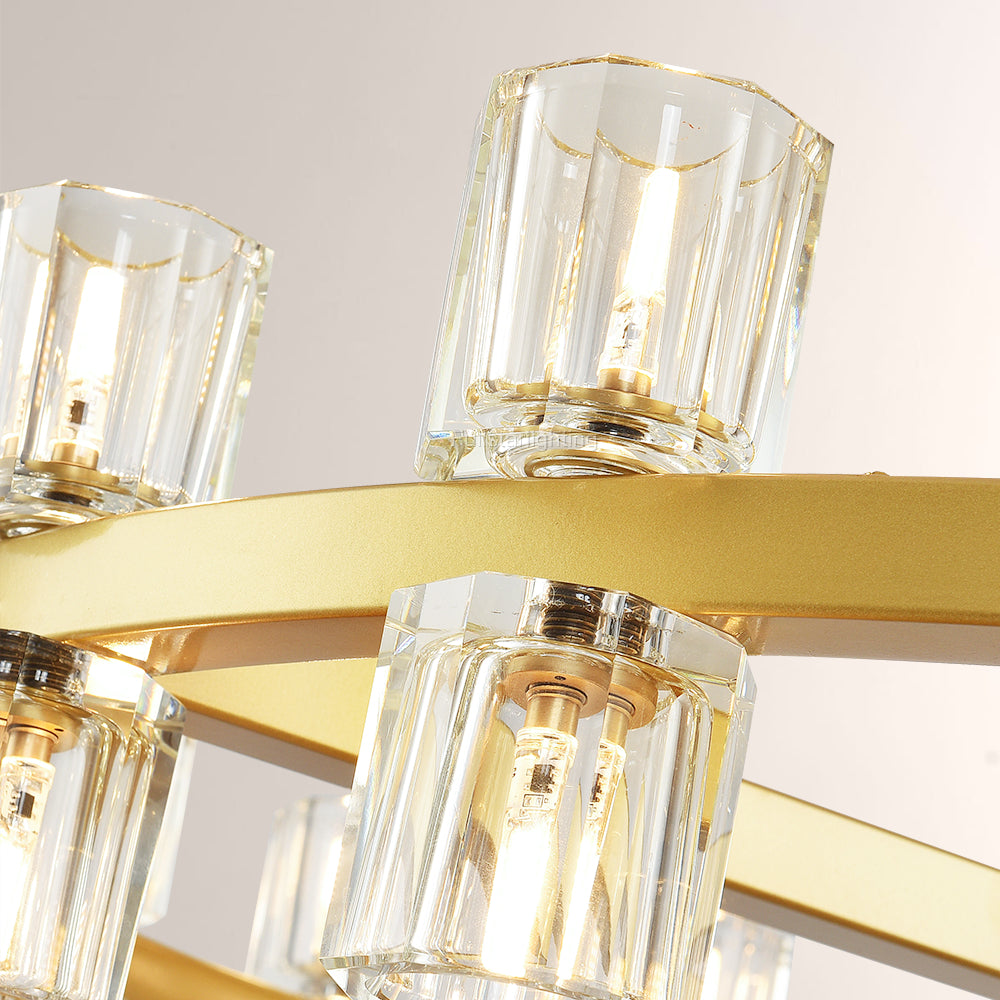 Niko Wine-Glass Round Chandelier 36''48''