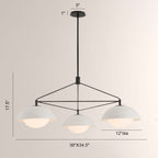 Godwin Round Ceramic Chandelier