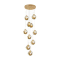 Gold Staircase Chandelier