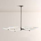 Grant Round Dish-shaped Chandelier