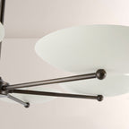 Grant Round Dish-shaped Chandelier