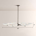 Grant Round Dish-shaped Chandelier