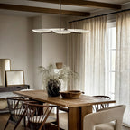 Grant Round Dish-shaped Chandelier