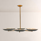 Grant Round Dish-shaped Chandelier