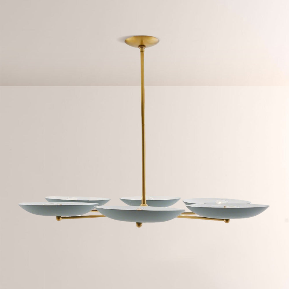 Grant Round Dish-shaped Chandelier