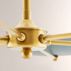 Grant Round Dish-shaped Chandelier