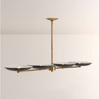 Grant Linear Dish-shaped Chandelier
