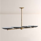 Grant Linear Dish-shaped Chandelier