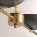 Grant Linear Dish-shaped Chandelier