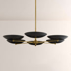 Grant Round Dish-shaped Chandelier