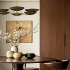 Grant Round Dish-shaped Chandelier