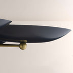 Grant Round Dish-shaped Chandelier