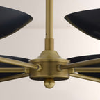 Grant Round Dish-shaped Chandelier