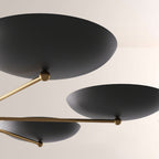 Grant Two Tiered Dish-shaped Chandelier