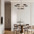 Grant Two Tiered Dish-shaped Chandelier