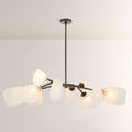 Grote Frosted Glass Chandelier
